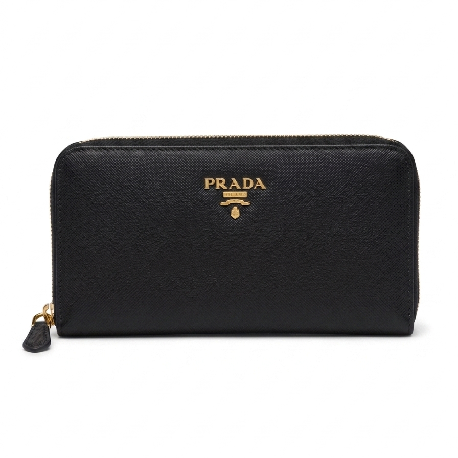 Classic Black Clutch Purse