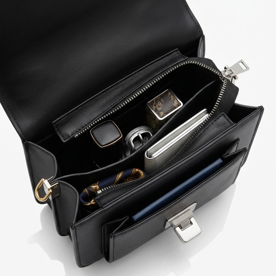 Charles & Keith Black Handbag