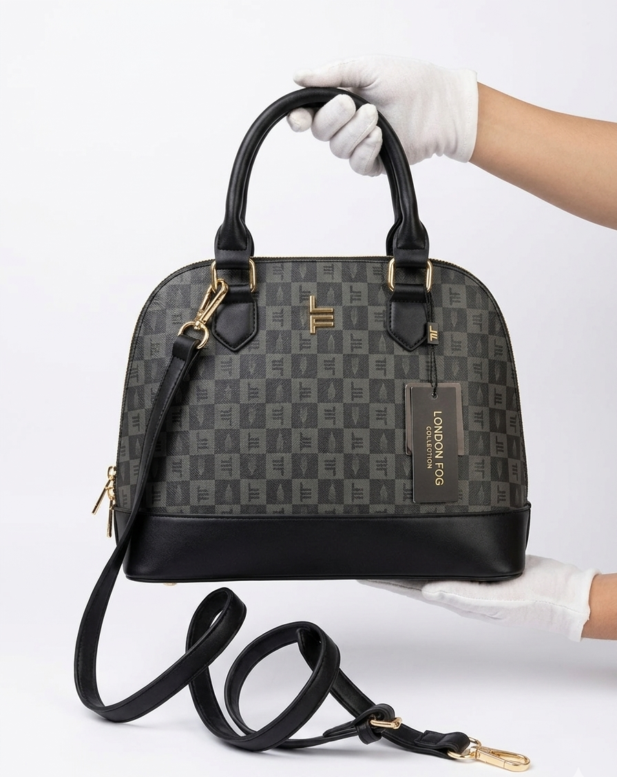 London Fog Black Handbag