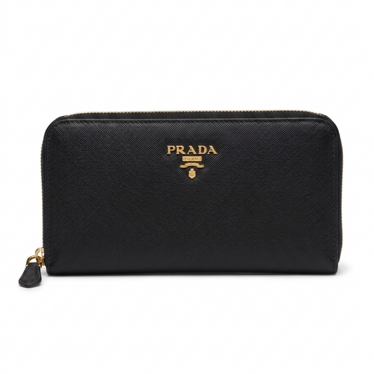 Classic Black Clutch Purse